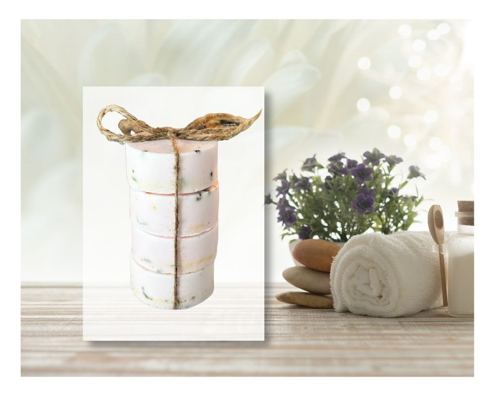 The Enlightened Gemini's Signature Soap (4 round pack)