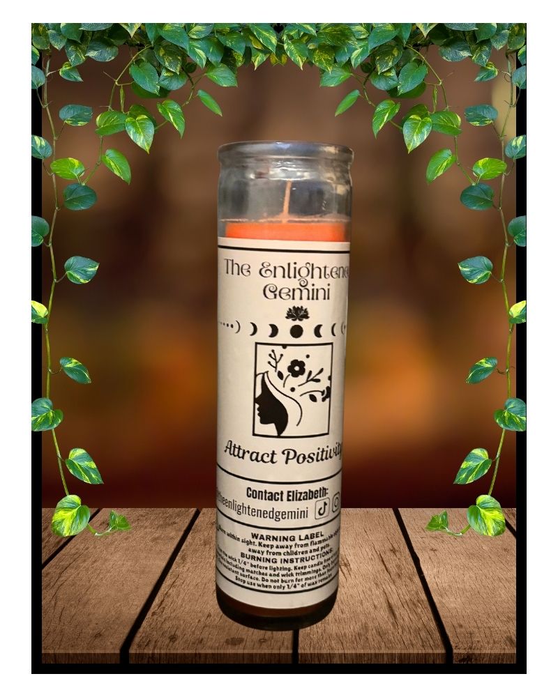Attract Positivity Candle