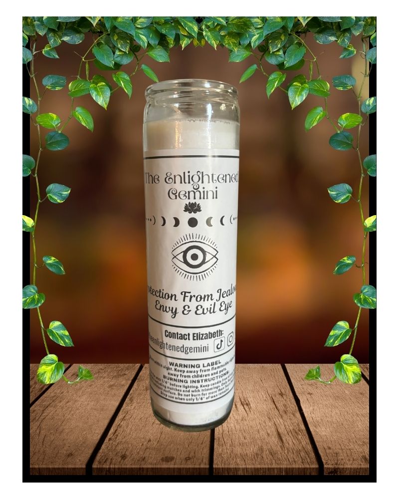 Protection From Jealousy, Envy & Evil Eye Candle
