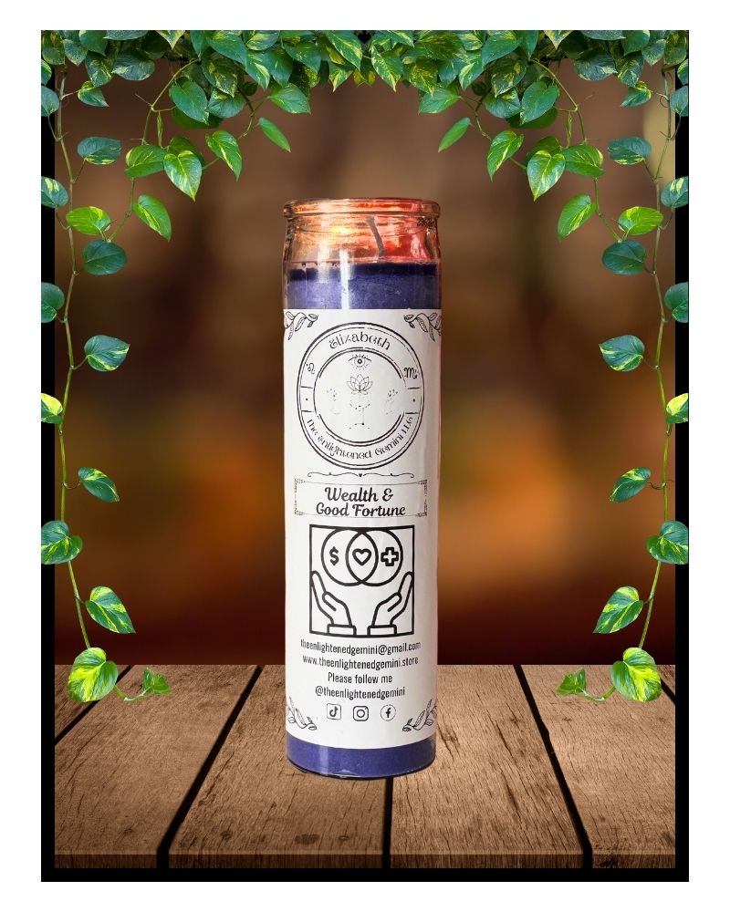 Wealth & Good Fortune Candle
