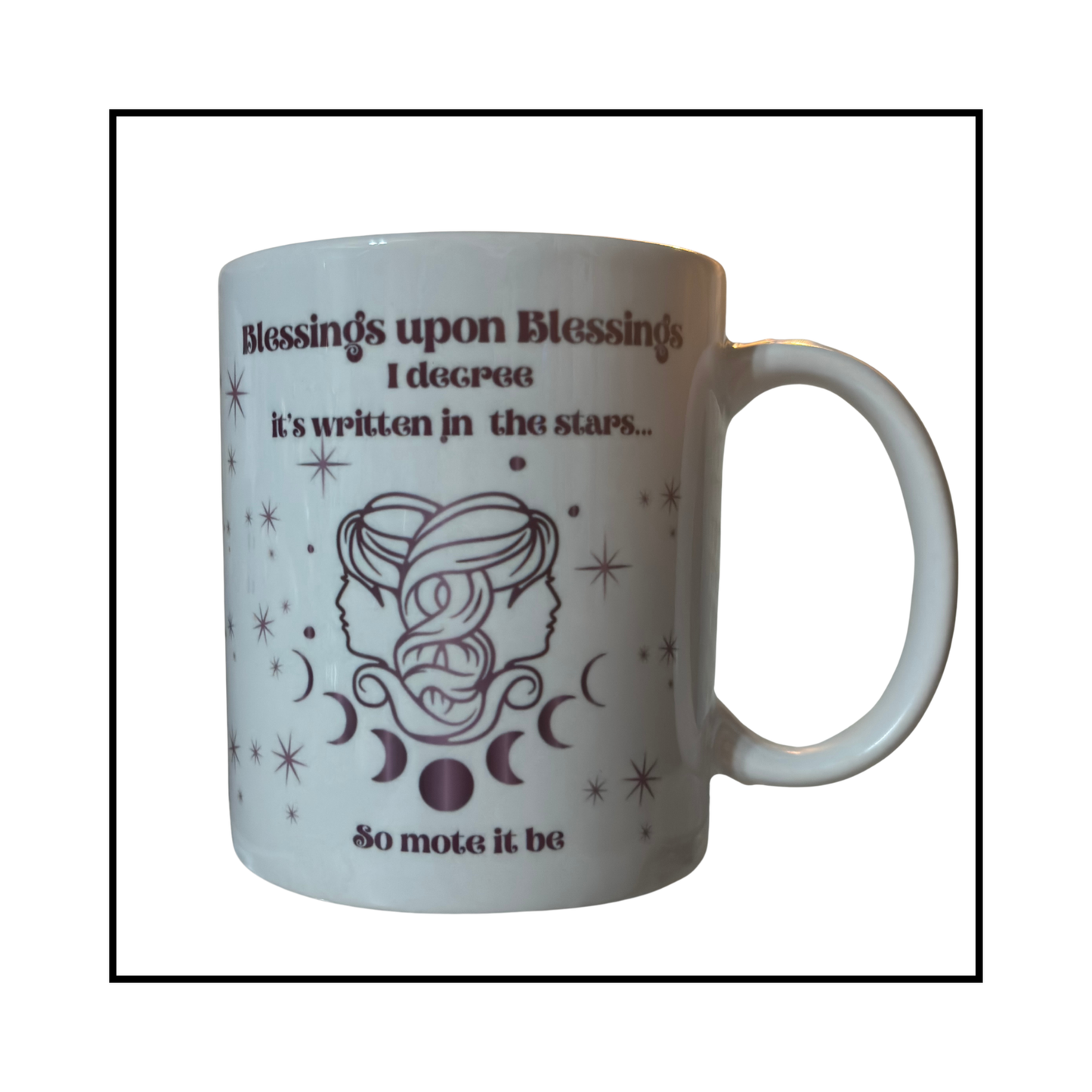 Blessings on Blessings manifestation mug