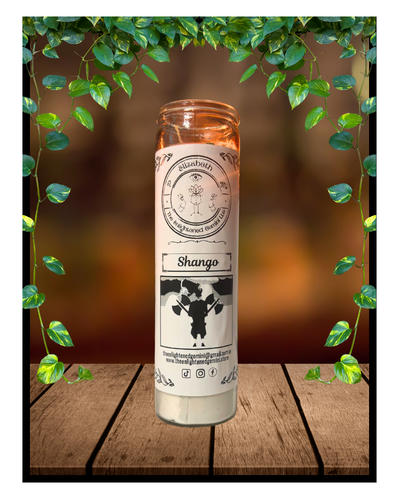 Shango Orisha Candle