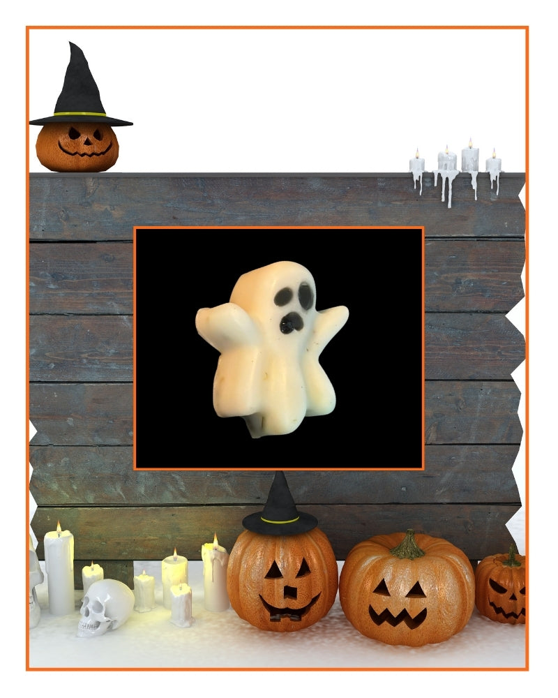 Black eyed ghost soap