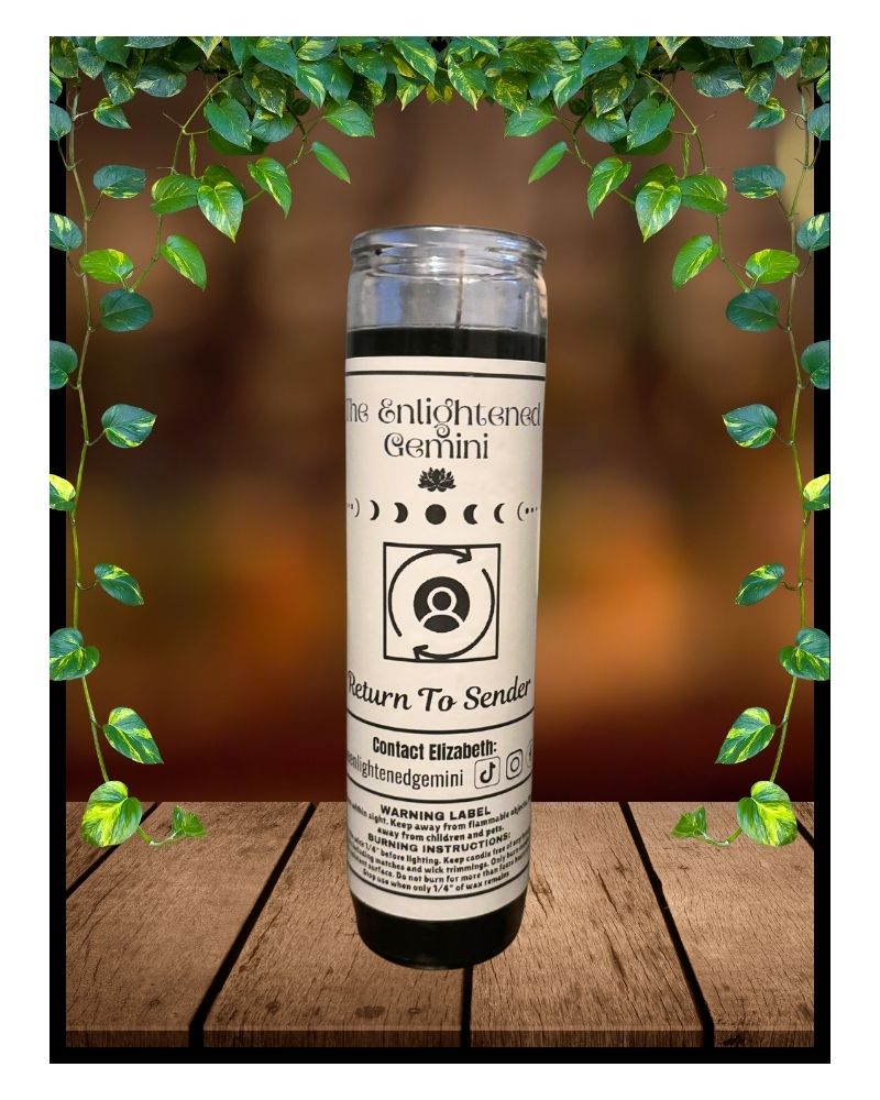 Return to Sender Candle