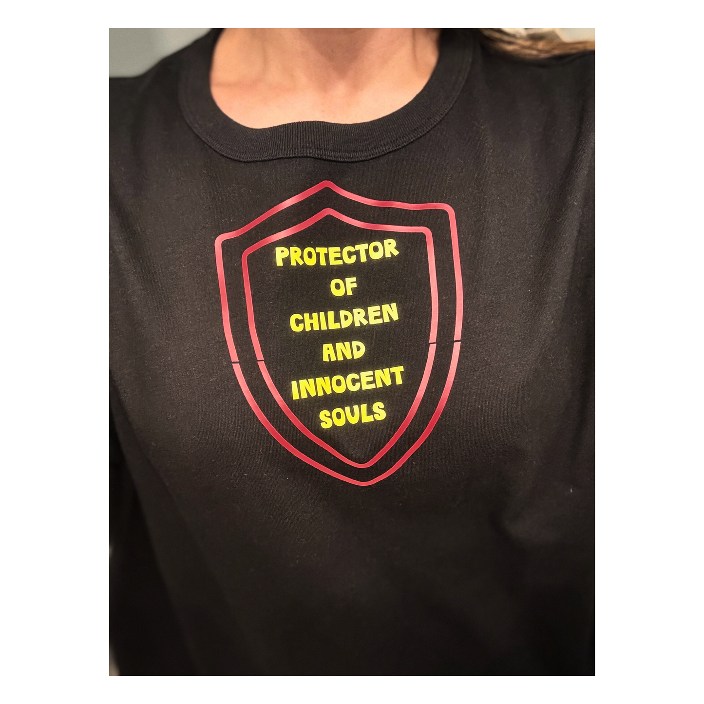 Protector of Children & innocent souls black T-shirt