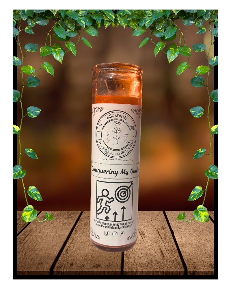 Conquering My Goals Candle