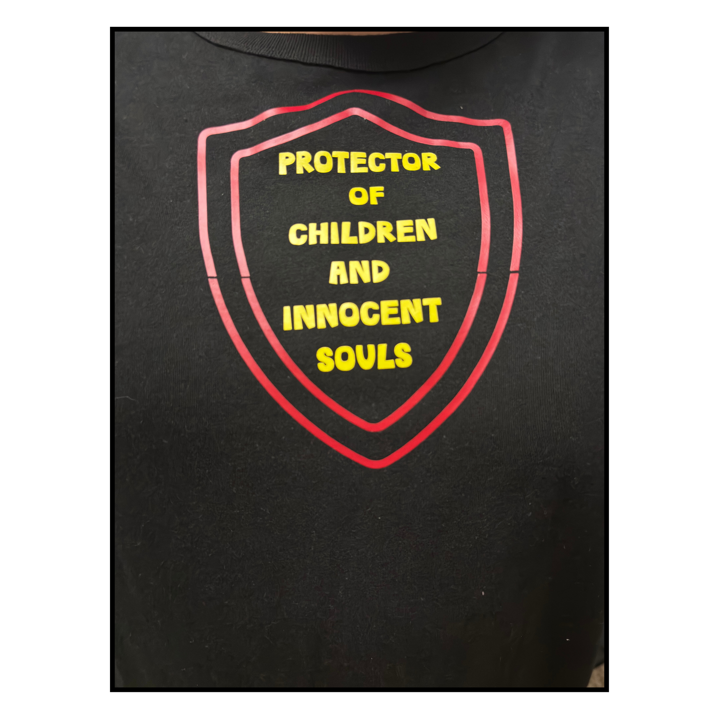 Protector of Children & innocent souls black T-shirt