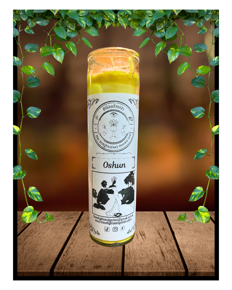 Oshun Glass Candel
