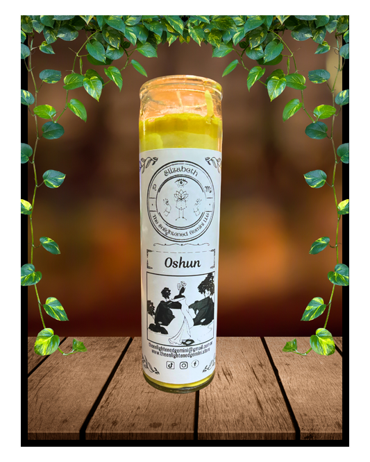 Oshun Glass Candel
